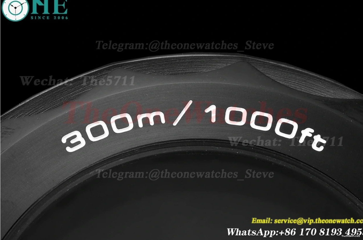 Dial 300m Black PVD PVD 42mm GDF MY8215 Seamaster 0201